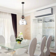 Lampa wisząca LOFT INDUSTRIAL Ø220 mm VT-7220 TRANSPARENT