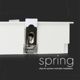 Podtynkowy reflektor LED SAMSUNG 36W 2880 lm VT-2-36 12°