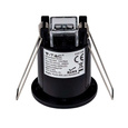 Podtynkowy czujnik ruchu i zmierzchu IR 400W czarny VT-8092