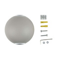 Kula elewacyjna LED 6W 660lm VT-836 szara