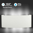 Lampa elewacyjna LED 8W 800lm VT-848 biała