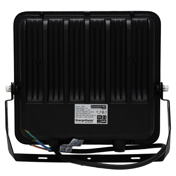 Wydajny naświetlacz LED EvoLution 100W 18500 lm 185 lm/W