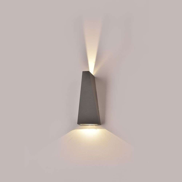 Oprawa elewacyjna LED 6W 660lm VT-826 szara