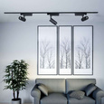 Lampa szynowa LED 3w1 15W regulowany kąt, ściemnialna VT-7715 czarna