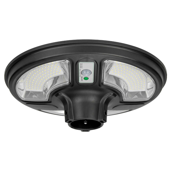 Solarna lampa parkowa SolarPark ECO 12W 2160 lm czarna