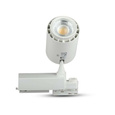 Lampa szynowa LED 3w1 35W regulowany kąt, ściemnialna VT-4745 biała