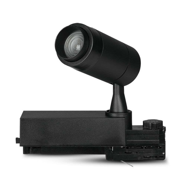 Lampa szynowa LED 3w1 15W regulowany kąt, ściemnialna VT-7715 czarna