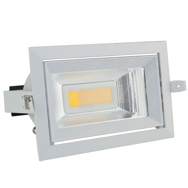 Regulowana oprawa LED downlight 30W 2450lm VT-2930