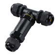 Potrójna hermetyczna mufa kablowa 5-pinowa CableGuard T-Joint 5W czarna