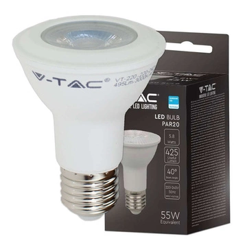 Żarówka halogenowa LED PAR20 SAMSUNG 6W E27 VT-220