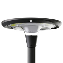 Solarna lampa parkowa SolarPark PRO 16W 3200 lm czarna