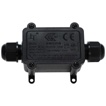 Instalacyjna puszka kablowa IP68 CableGuard I-Box czarna