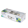 Lampa elewacyjna LED z geruglowana głowicą 12W 1320 lm VT-814 czarna