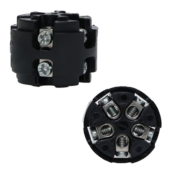 Potrójna hermetyczna mufa kablowa 5-pinowa CableGuard T-Joint 5W czarna