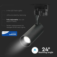 Reflektor szynowy LED 18W 1260 lm SAMSUNG VT-418 czarny