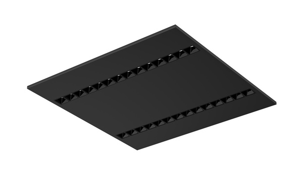 Panel LED OptiLux CRI>90 40W 5600 lm 60x60 2w1 czarny