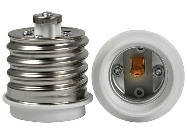 ADAPTER PRZEJŚCIÓWKA ŻARÓWKI E40 na E27 REDUKTOR