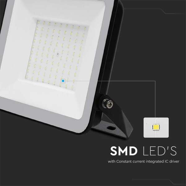 Naświetlacz LED SMD SAMSUNG 100W 8700 lm VT-44100 czarny