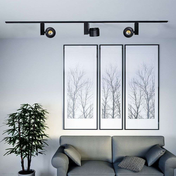 Naświetlacz sklepowy LED 45W CRI>95Ra VT-4545 czarny