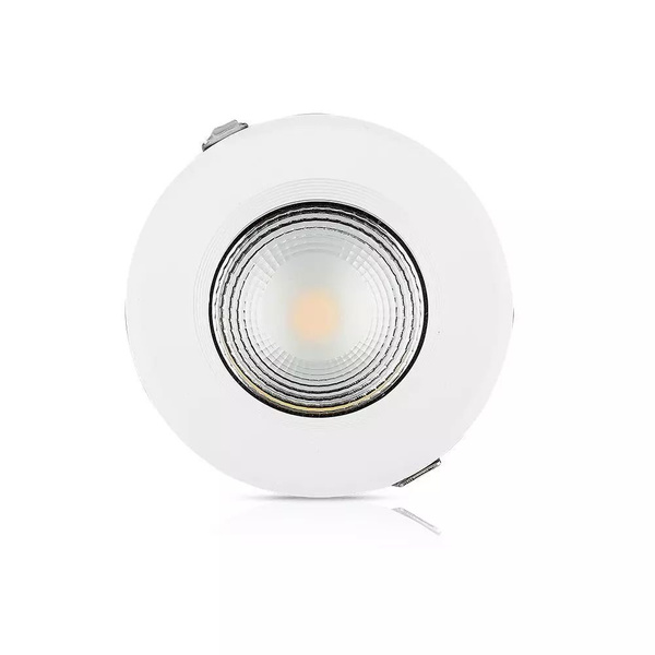 Okrągła oprawa sufitowa LED 30W DOWNLIGHT biała 3100lm VT-26301