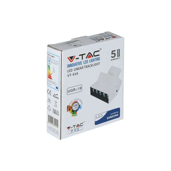 Reflektor szynowy LED 12W 960 lm SAMSUNG VT-416 biały