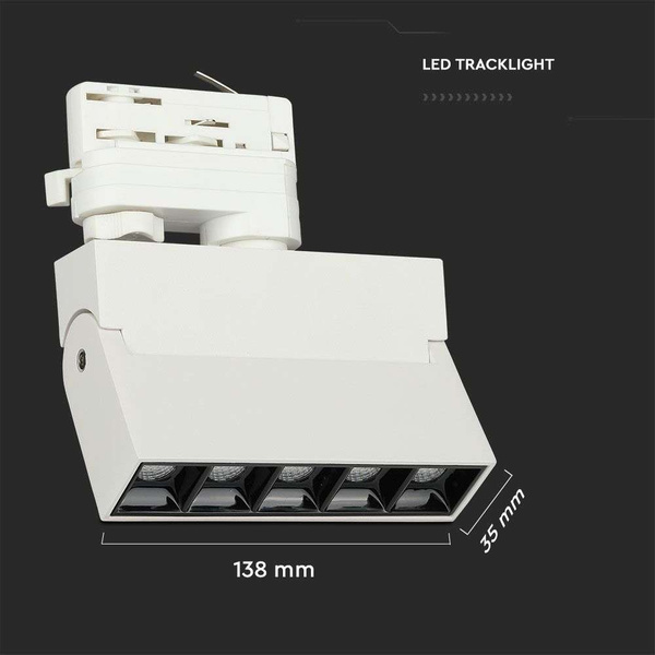 Reflektor szynowy LED 12W 960 lm SAMSUNG VT-416 biały