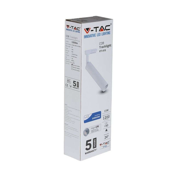 Reflektor szynowy LED 15W 1200 lm SAMSUNG VT-415 biały