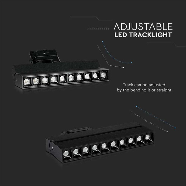 Reflektor szynowy LED 25W 2000 lm SAMSUNG VT-431 czarny