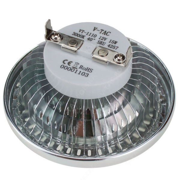 Żarówka halogenowa LED 12W AR111 QR111 G53 20° VT-1110